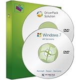 Re INSTALL Repair Restore WINDOWS 7 "HOME PREMIUM" Edition 64 Bit PLUS AUTOMATED DRIVERS PACK DVD PC Laptop Computer DVD CD D