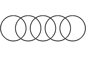 TA-VIGOR 5Pcs Nitrile Rubber O-Rings, 70mm OD 64mm ID 3mm Width Rubber Washers Spacer O-Rings Gasket kit, Metric Sealing Gasket for Hose, Faucet, Automotive, Plumbing