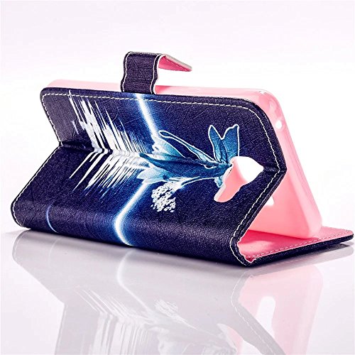 KSHOP Protective Case for Samsung Galaxy J3(2015-2016)J300/J310 Case Book-style Type Cell Phone Case With Card Slot PU… - Image 4