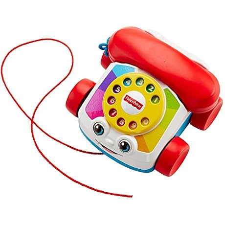 Fisher Price Mon Tlphone mobile jouet bb 12 boutons et 4 couleurs de lumires pour apprendre les chiffres les lettres 12 mois et plus FGW66