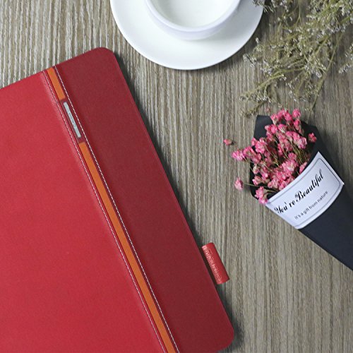 AUAUA iPad Pro 9.7 Hülle, iPad Pro 9.7 PU Leder Tasche Schutzhülle Schal + Clear Schutzfolie(Gift) für Apple iPad Pro 9.7 Zoll Apple Tablet - 7