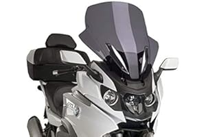 Puig 9512F Bulle Touring 9512F pour BMW K1600 GT 11'-18', BMW K1600 GTL 11'-18', BMW K1600 GTL Grand America 18', Fumé Foncé