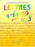 Image de Lettres vives, 3e, 1993. Livre de l'élève
