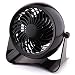 Produktbild Mini USB Tischventilator, JIEMIRI Mini USB Fan, Kleiner Ventilator für Zuhause, Büro und Schreibtisch, USB Oder Batteriebetrieben, 1 Geschwindigkeitsstufe mit starkem Wind, Schwarz