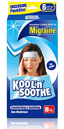 KOOL'n'Soothe Migraine 6 Gel Sheets