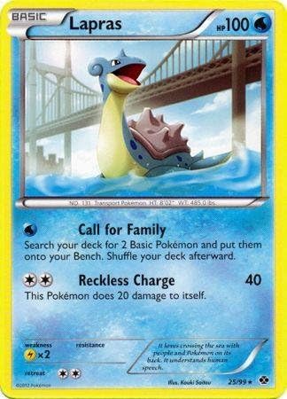 Pokemon - Lapras (25) - BW - Next Destinies