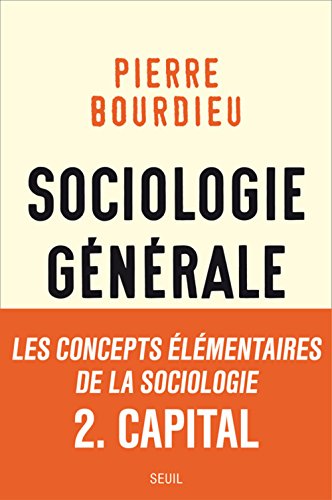 Download Sociologie générale - volume 2 Cours au collège de France (1983-1986)