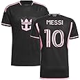 RJM Messii 10 Black Special Edition Football Jersey 2024 (Kids,Boys,Men)