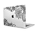 Produktbild TwoL MacBook 12 Zoll Hülle - Ultra Slim Plastik Hartschale Schutzhülle Snap Case für Apple MacBook 12 Zoll (A1534), Transparente Lace