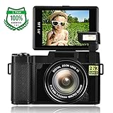 Appareil Photo Numérique Ultra HD 2,7K: La appareil photo a de bonnes performances d'enregistrement avec une résolution vidéo ultra HD 1080p de 2,7k et de prendre des photos crystal avec une résolution d'image de 24,0MP. Vous pouvez capturer et enregistrer des moments merveilleux avec votre famille et vos amis en utilisant cette caméra vidéo à tout moment. Si vous êtes un amateur de sports de plein air, cette appreil photo numerique est un très bon choix pour vous.