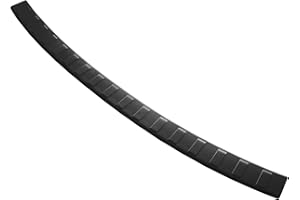 Aroba AR1216N-PB osłona progu bagażnika kompatybilna z Volvo XC60 od roku produkcji 7.2017 > dokładne dopasowanie zagięcie krawędzi stal szlachetna czarna malowana proszkowo