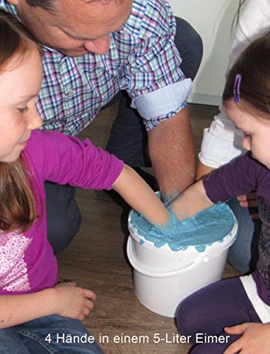3D-Handabdruck-Set für Familie oder Großeltern, Hochzeitspaar, Kinder, Babys, …eine zauberhafte Erinnerung in 3 D - 2