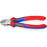 Knipex yan keskiler siyah attramentize, &ccedil;ok bileşenli &ccedil;eneler ile 180 mm 70 02 180