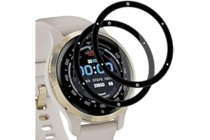 SkyKeep für (2 Stücke Folie Panzerglasfolie Garmin Venu 2s Schutzfolie Garmin Venu 2s Displayschutz Screen Protector, Soft TPU, Kratzfest