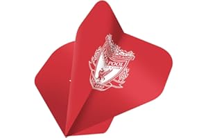 FOCO Officially Licensed Liverpool Football Club Dart Flights The Reds FC 100 Micron No 2 Shape, Available in Multiple Designs and Pack Sizes.