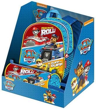 Children backpack more Portatodo Patrol Canine Roll (28x30x10cm and 20,5x10x5,5cm)