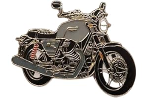 LENIMIA Pin für Moto Guzzi V7, pin für moto guzzi v7, V 7, v 7, Anstecker, anstecker, Anstecknadel, Motorrad, Motorradpin, Motorradanstecker, Motorradanstecknadel