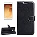 Produktbild Schützen Sie Ihr Mobiltelefon Für Samsung Galaxy C9 Pro / C900 Litchi Textur Horizontale Flip Leder Tasche mit magnetischen Wölbung & Halter & Card Slots & Wallet für Samsung Handy ( Farbe : Schwarz )