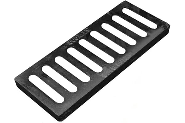 HAEKEBC Grille De Drainage Extérieure Grille D'égout en Fonte Grille De Drainage Rectangulaire pour Bassin De Captage Grille De Drainage Antidérapante pour Allée De Garage(200x500x20mm)