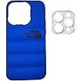 BWOGUE Cool Puffer Case for iPhone 14Pro Max，Full Body Protection Phone Cover/Case for iPhone 14pro max, Shockproof Protective Silicone Cover for iPhone 14pro max Cover -iPhone 14 Pro Max, Blue