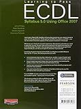 Image de Learning to Pass ECDL Syllabus 5.0 Using Office 2007