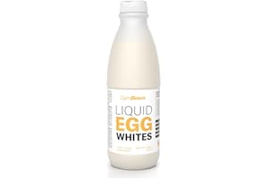 ‎GYMBEAM GymBeam Flüssiges Eiklar - praktische Form von 100% Eiklar, schnelle und vollwertige Eiweißquelle, ideal fpr Proteinshakes, Backen und Kochen (1000 g (1er pack), Unflavored)