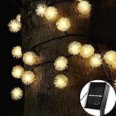 Solar Peri 30Led 4Mt 8 Mod G&uuml;neş Enerjili Bah&ccedil;e Aydınlatma Dekorasyon G&uuml;nışığı