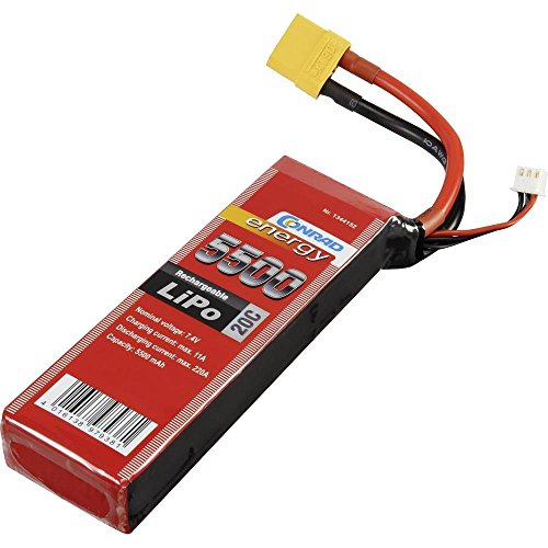 Preisvergleich Produktbild Conrad energy 7,4V 5500 MAH 20C ECO-LINE LIPO-AKKU