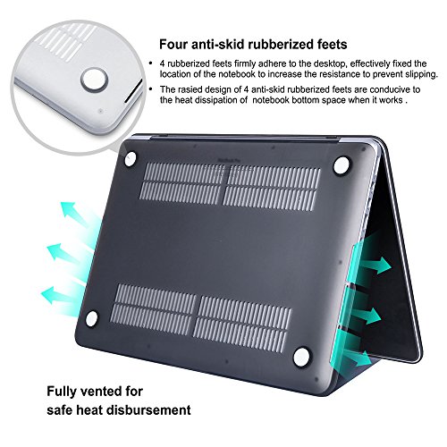 Case MacBook Air 13 H  lle  iCasso Nebula WorldMap Ultra Slim D  nn Kratzfeste matt rutschfest Hartschale Kunststoff Schutzh  lle Snap case f  r MacBo