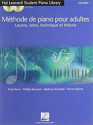 HAL LEONARD Methode de Piano pour Adultes Volume 1 + 2 CDs