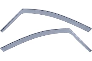 Modifycar - Deflectores Compatible con Opel Zafira A - Except. Confort - 1999-2004 - Vidrio Acrílico Duradero - Derivabrisas Delanteros Ahumados - Instalación Interior