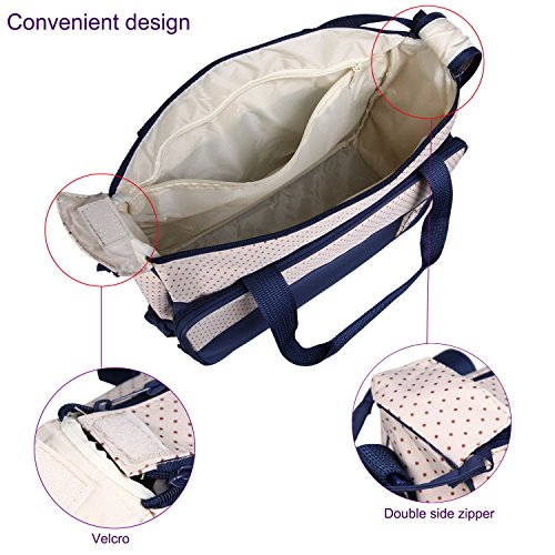 Fafada Windel Wickeltasche Schwangerschaft Multifunktionale Mama Handtasche Pflegetasche Set - 8