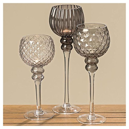 Windlicht Tayo 3s S/3 H30-40 Farbmix Glas lackiert