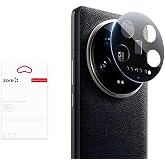 Zore Xiaomi ile uyumlu Mi 14 Ultra 3D Kamera Camı Siyah