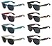 Produktbild 8er Pack X-CRUZE® Nerd Sonnenbrillen Vintage Retro Style Stil Unisex Herren Damen Männer Frauen Brillen Nerdbrille Nerdbrillen Set 3