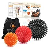 ✮ DAUERHAFTES MATERIAL ✮ - Diese stacheligen Massagebälle bestehen aus strapazierfähigem und hochwertigem PVC-Material, die fest genug ist, um jedes Körpergewicht darauf auszuhalten. Sie sind langlebig und langlebig und wird perfekte Spannung liefernund toll für die Bereiche, die man mit einer Schaumstoffrolle nicht ganz erreichen kann.