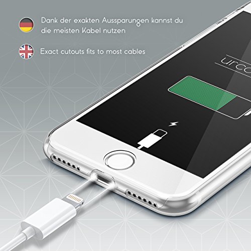 Urcover Apple iPhone 7 Plus Funda Carcasa Protectora 360 Grados TPU en Transparente Protecci n Completa Case Cover Smartphone M vil Accesorio reviews Urcover Apple iPhone 7 Plus Funda Carcasa Protectora 360 Grados TPU en Transparente Protecci n Completa Case Cover Smartphone M vil Accesorio