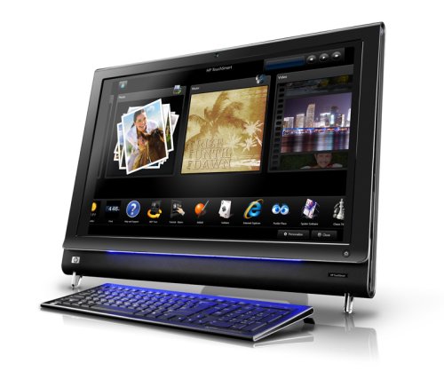 HP Pavilion IQ810de 64,8 cm (25,5 Zoll) Desktop-PC (Intel Core 2 Duo, 2,1GHz, 4GB RAM, 640GB HDD, NVIDIA GF 9600M GS HD, Blu-ray-ROM/DVD-Brenner, Vista Home Premium) - 4