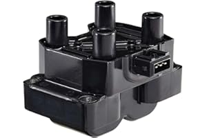 HELLA 5DA 193 175-691 Bobina de encendido - 12V - 3polos - Bobina de encendido bloque - atornillado