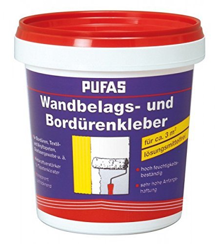 Preisvergleich Produktbild 2 x 750 g Pufas Wandbelags-Bordürenkleber 1,5 Kg