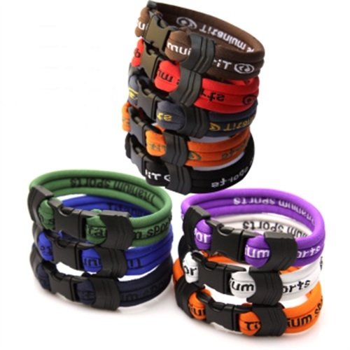Energieband Power Armband Silikon Energiearmband Powerband Sport Ionen,Big Loop, S-L