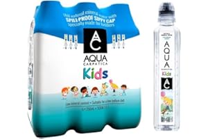 WOWBOXME Aqua Carpatica Natural Spring Water Bottles (250ml - Pack of 24 [kids pack])