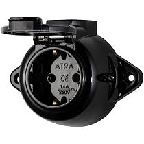 Abzweigdose rund Aufputz mit Stufennippeln Grau IP44 65x35mm zur Außenanwendung