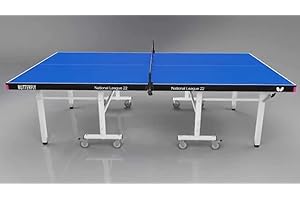 SPORTS INNOVATION LTD Butterfly National League 22mm Indoor Table Tennis Table - BLUE