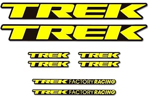 STAR SAM Autocollants compatible avec de cadre de vélo Trek Factory Racing