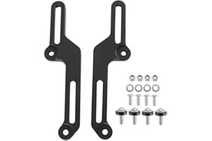 AUKSON Akozon Kit de Parabrisas con Soporte de Ajuste de Parabrisas, aleación de Aluminio CNC, Compatible con CB500X 2017-2020