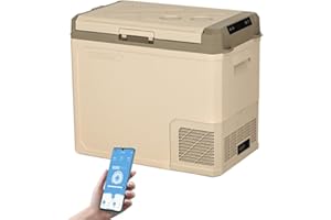 ‎ALPICOOL Alpicool GE-Series Auto Kühlbox Tragbar für Auto, LKW, Kompakter Camping Kühlschrank 12/24V DC Kühlbox für Reisen, Lebensmittel & Getränke, Leichtes Design