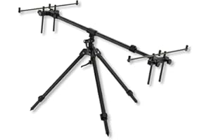 Cormoran Pro Carp Gun Pod Rod Pod Tripod 360° Rod Stand Aluminium