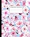 Produktbild Composition Notebook: Cute College Ruled Notebook for School, University & College. Pretty Medium Lined Journal for Students, Kids and Teens for Notes ... Blossoming Oriental Sakura Flowering Hanami