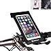 Produktbild XPhonew Fahrrad Lenker Tasche, Wasserdicht Ultra Thin Case / Tasche Mtb Mountain City Road Bike Phone Tasche Touch-Bildschirm Universal-Dry Bag Mit Fahrrad Handy Halterung